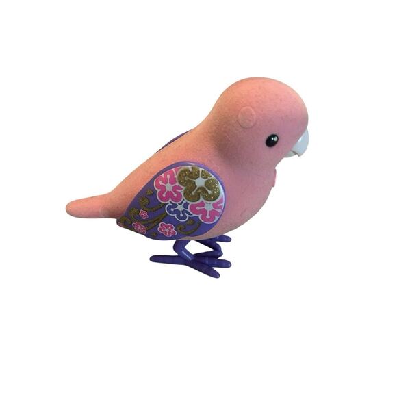 Little Live Pets Lil Bird Bonnie Bloss Interactive Parakeet Interactive Toy 4" - Picture 1 of 6